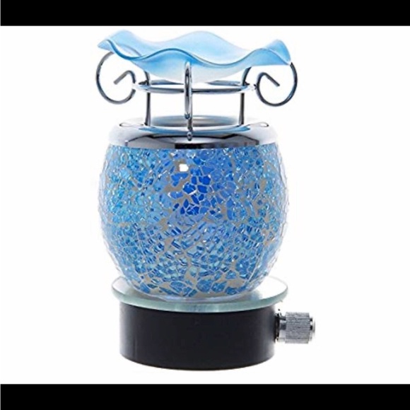 🆕 Blue Crystal Wall Fragrance Oil Lamp - Picture 1 of 6